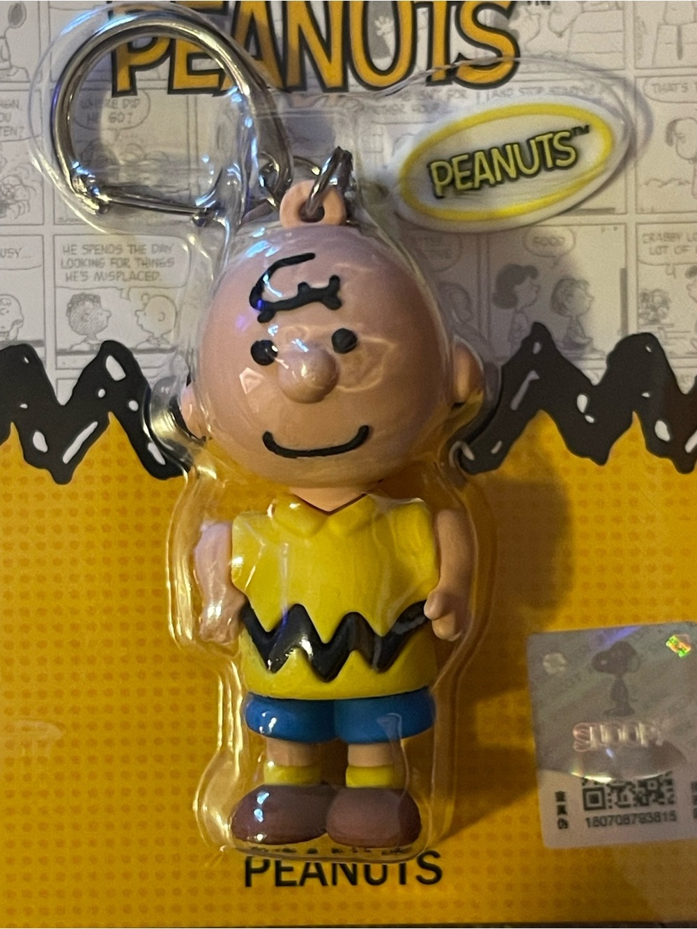 Peanuts Charlie Brown Keychain - Picture 4 of 4